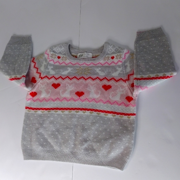 H&M Christmas Toddler Sweater - Picture 2 of 8